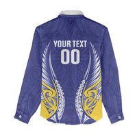 Otago 2026 Rugby Custom Women Casual Shirt NZ Maori Silver Fern