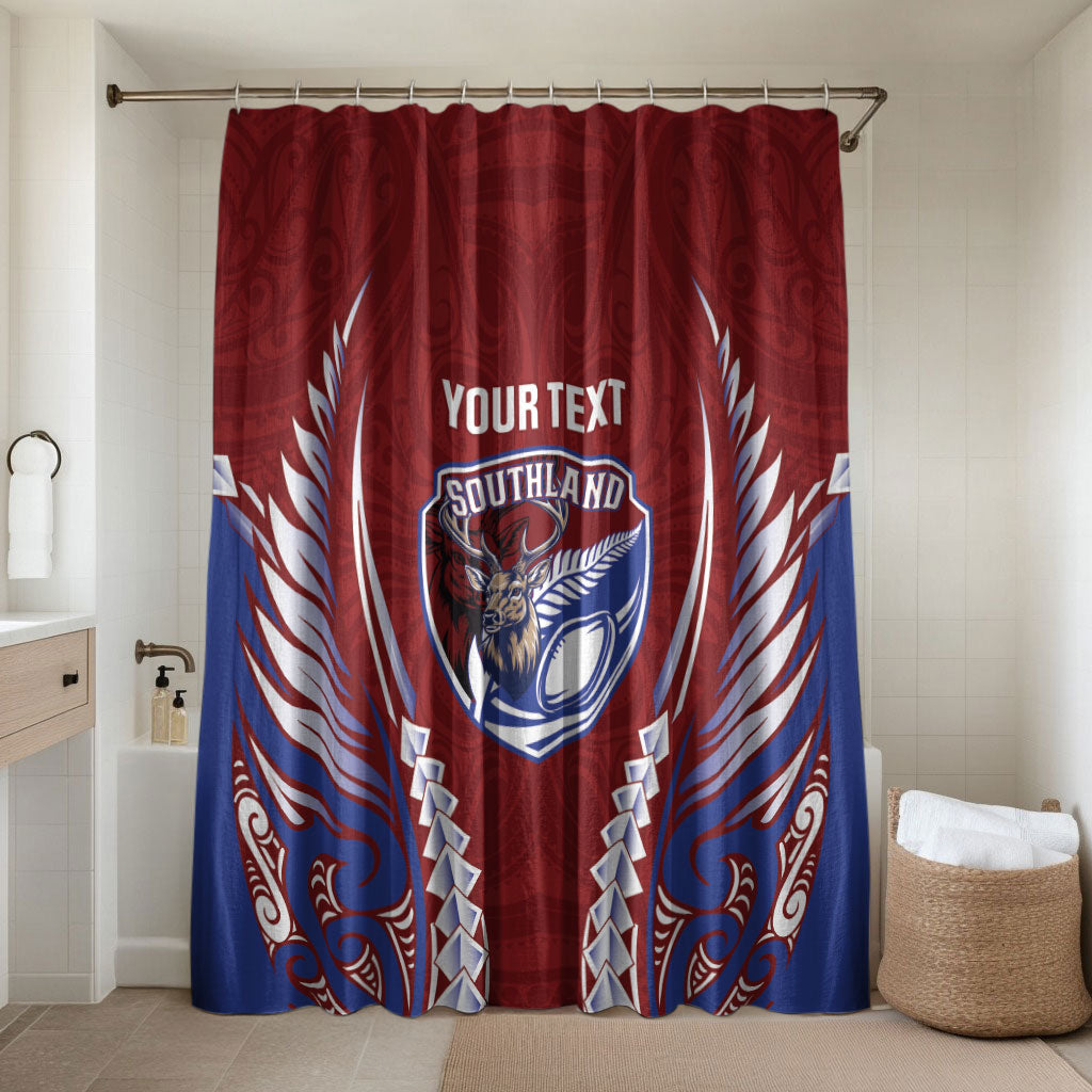 Southland 2026 Rugby Custom Bathroom Set NZ Maori Silver Fern