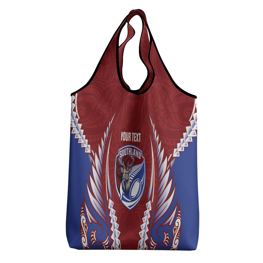 Southland 2026 Rugby Custom Grocery Bag NZ Maori Silver Fern