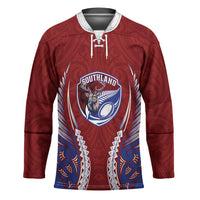 Southland 2026 Rugby Custom Hockey Jersey NZ Maori Silver Fern