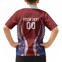 Southland 2026 Rugby Custom Kid Hawaiian Shirt NZ Maori Silver Fern LT14 - Polynesian Pride