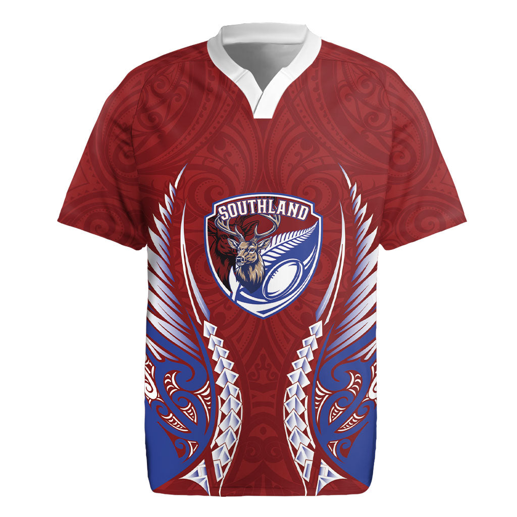 Southland 2026 Rugby Custom Rugby Jersey NZ Maori Silver Fern