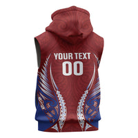 Southland 2026 Rugby Custom Sleeveless Hoodie NZ Maori Silver Fern