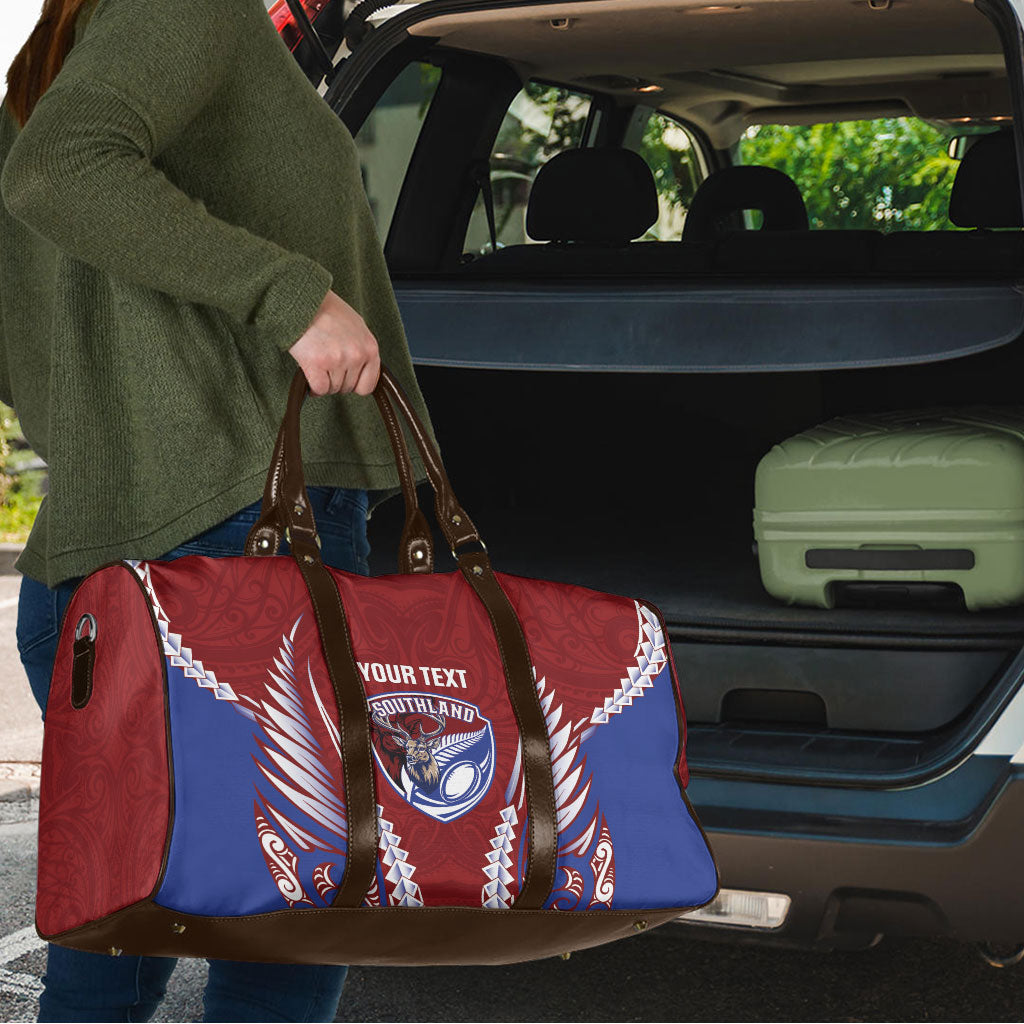 Southland 2026 Rugby Custom Travel Bag NZ Maori Silver Fern
