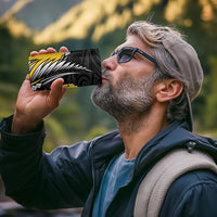 Taranaki 2026 Rugby Custom 4 in 1 Can Cooler Tumbler NZ Maori Silver Fern
