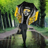 Taranaki 2026 Rugby Custom Umbrella NZ Maori Silver Fern