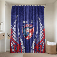 Tasman Bay 2026 Rugby Custom Bathroom Set NZ Maori Silver Fern