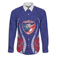 Tasman Bay 2026 Rugby Custom Family Matching Off Shoulder Short Dress and Hawaiian Shirt NZ Maori Silver Fern