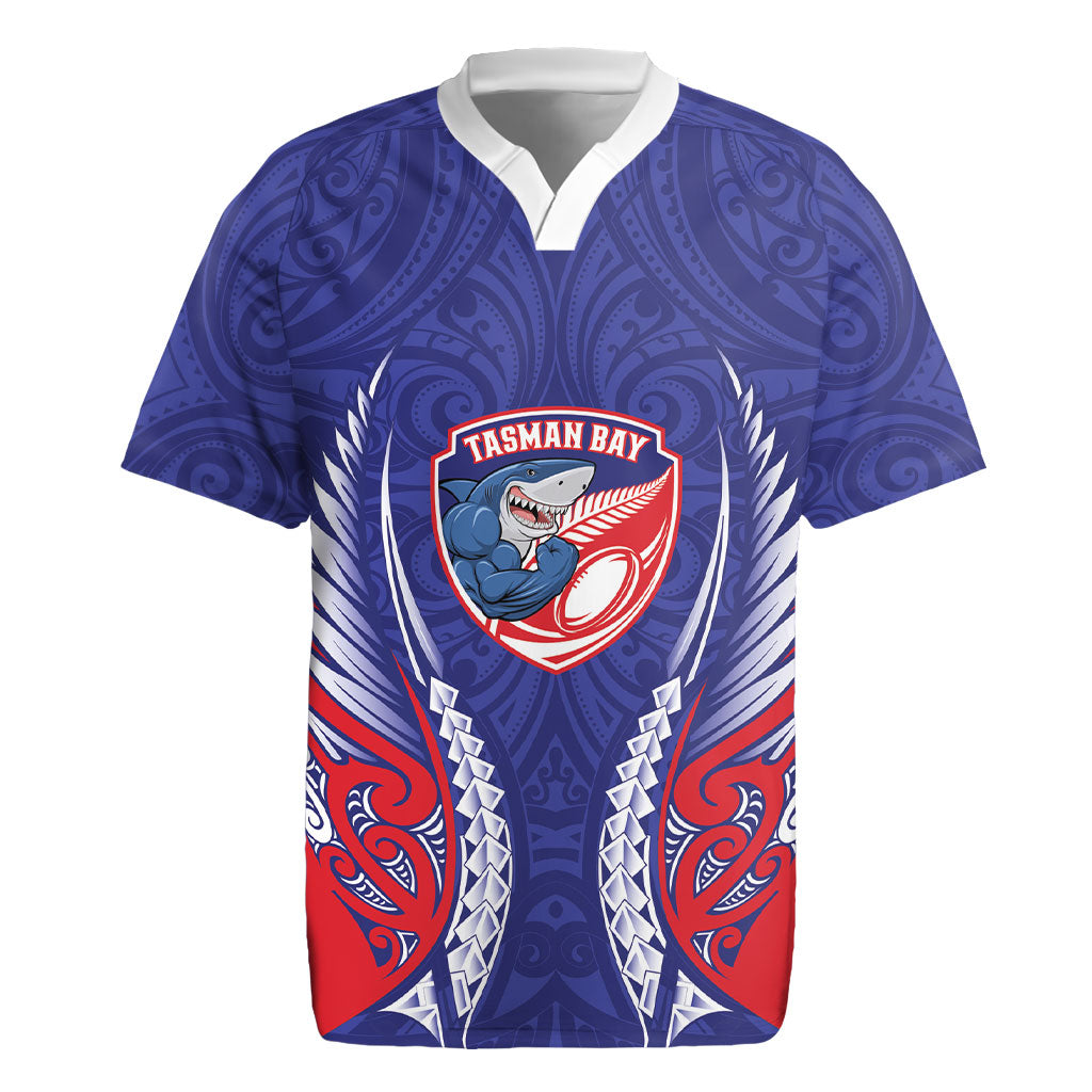 Tasman Bay 2026 Rugby Custom Rugby Jersey NZ Maori Silver Fern
