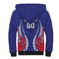 Tasman Bay 2026 Rugby Custom Sherpa Hoodie NZ Maori Silver Fern