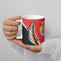 Waikato 2026 Rugby Custom Ceramic Mug NZ Maori Silver Fern