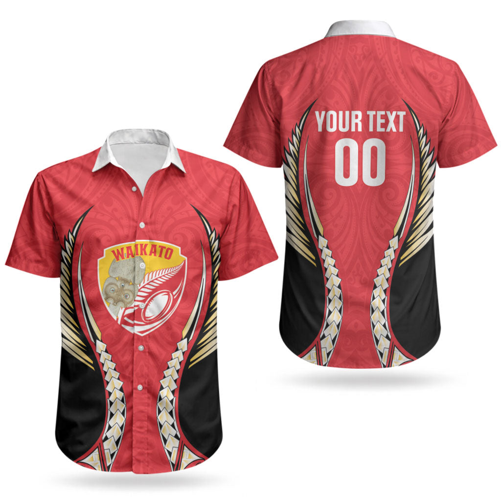 Waikato 2026 Rugby Custom Couples Matching Summer Maxi Dress and Hawaiian Shirt NZ Maori Silver Fern LT14 - Polynesian Pride
