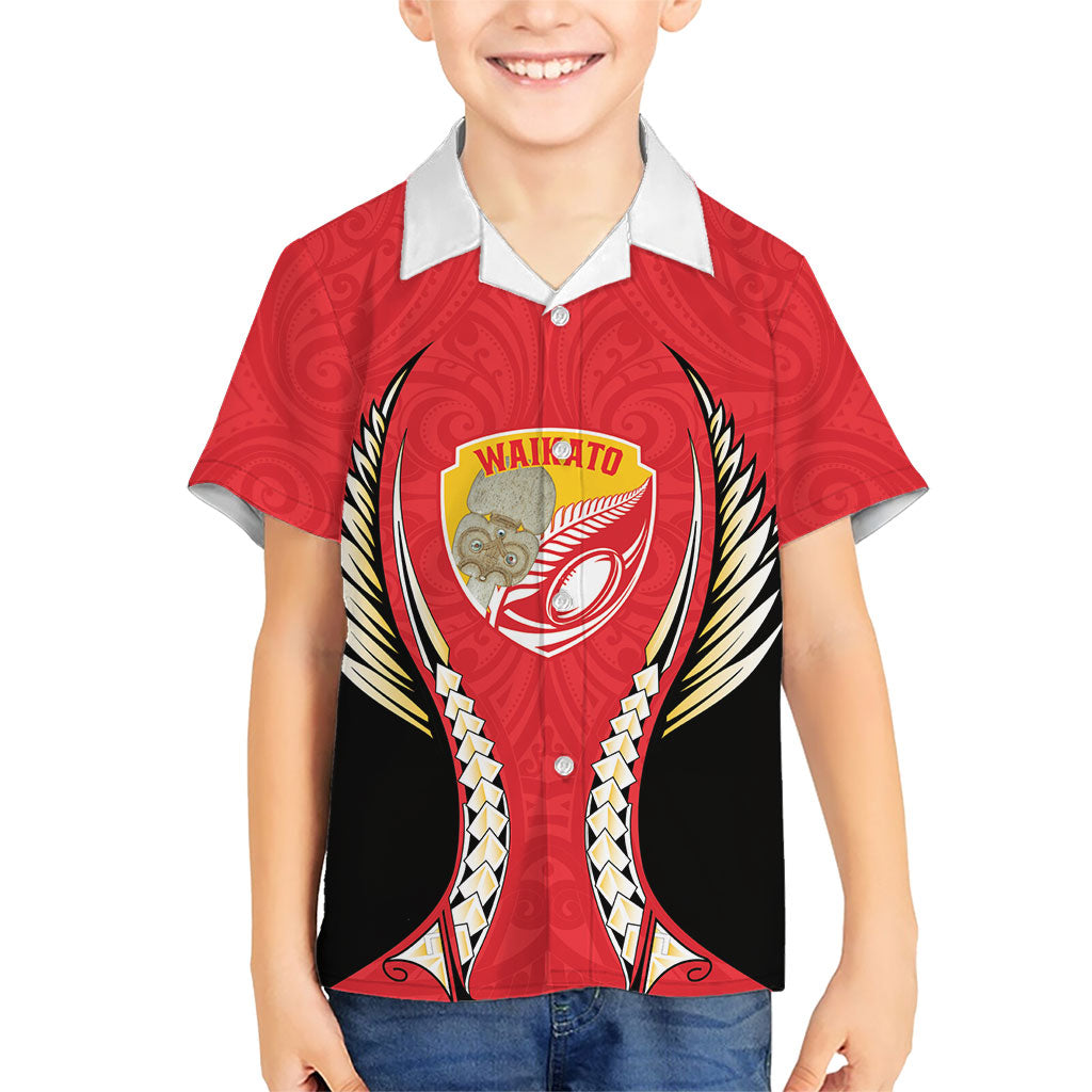 Waikato 2026 Rugby Custom Family Matching Mermaid Dress and Hawaiian Shirt NZ Maori Silver Fern