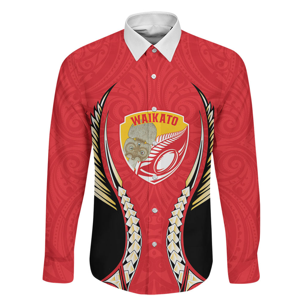 Waikato 2026 Rugby Custom Family Matching Off Shoulder Short Dress and Hawaiian Shirt NZ Maori Silver Fern