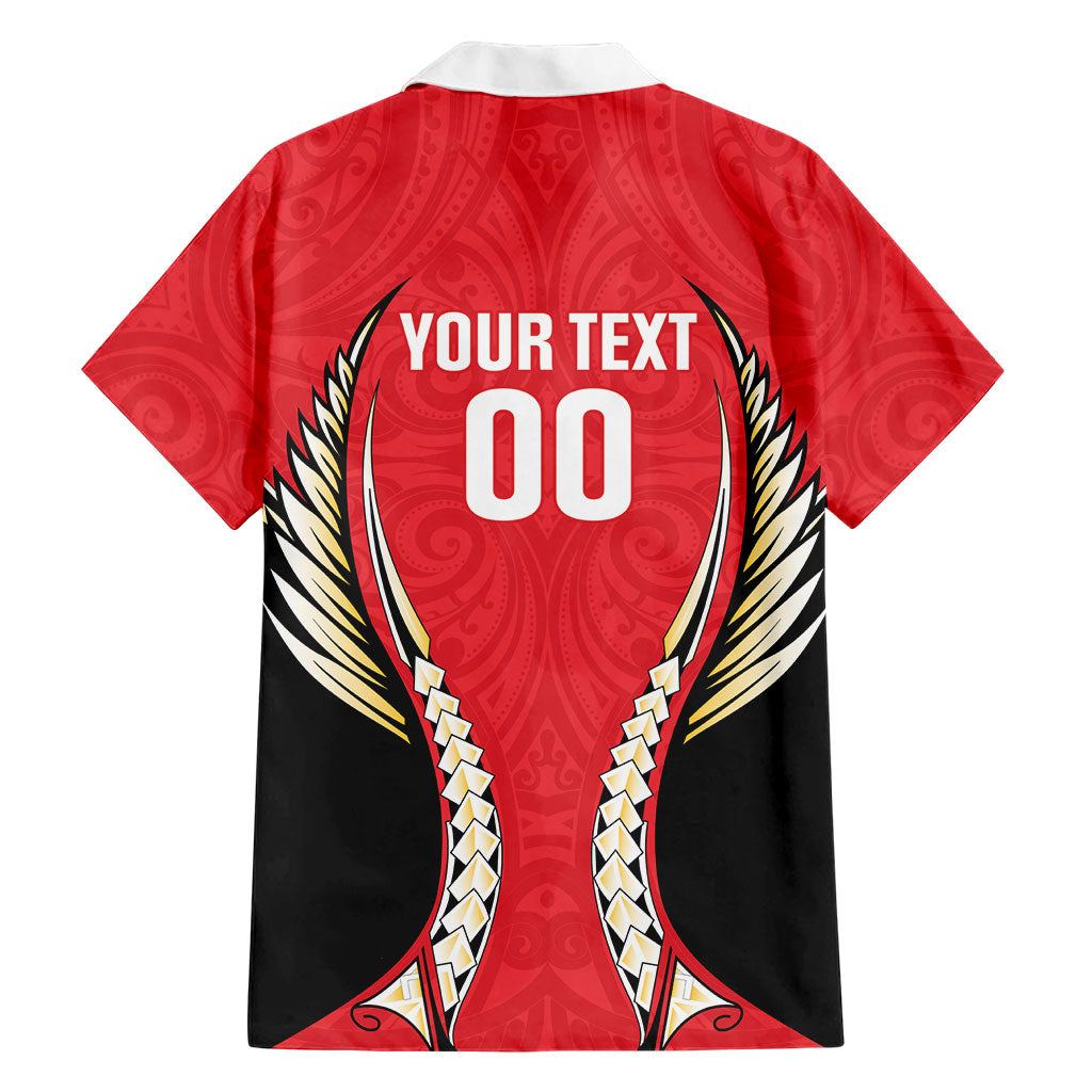 Waikato 2026 Rugby Custom Family Matching Tank Maxi Dress and Hawaiian Shirt NZ Maori Silver Fern