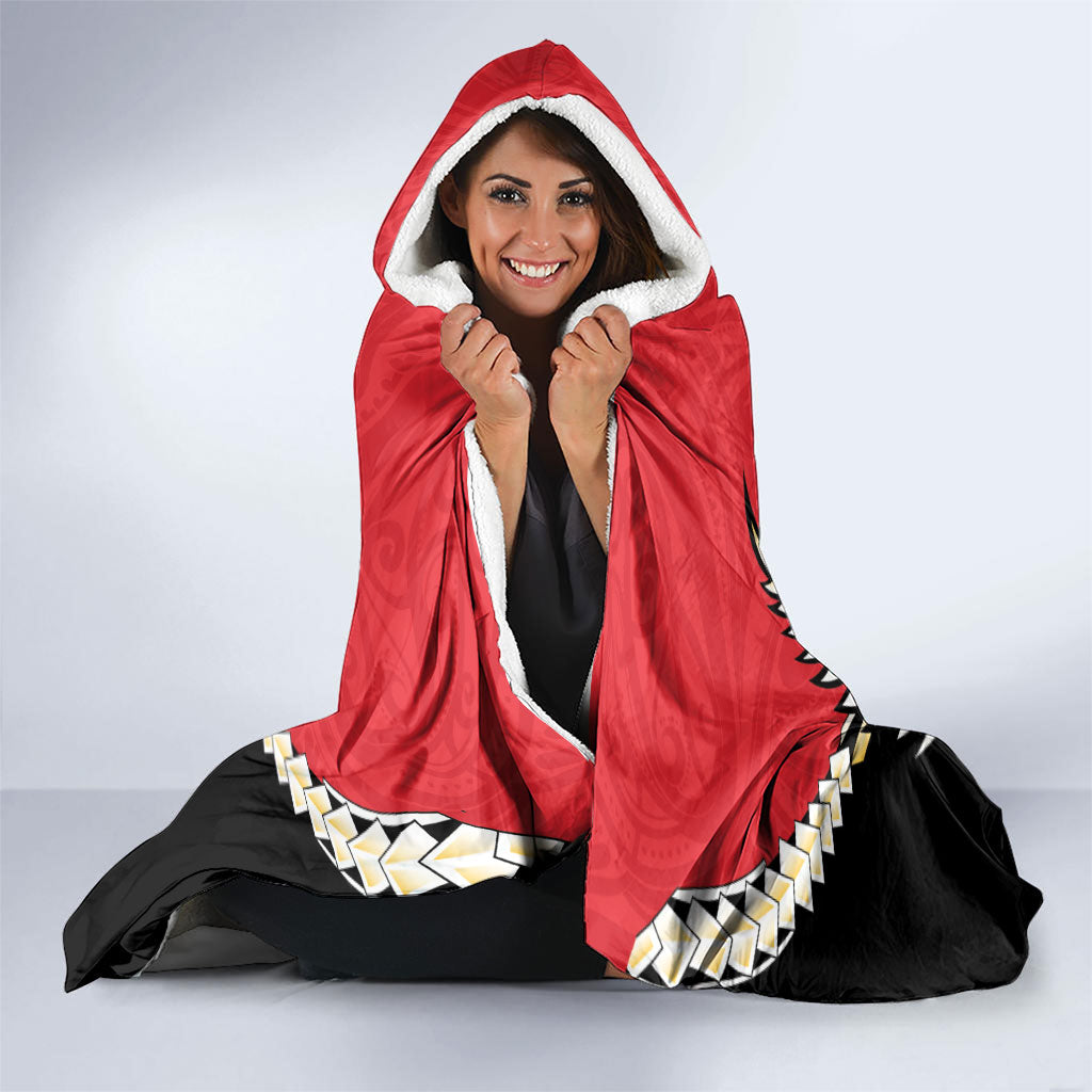 Waikato 2026 Rugby Custom Hooded Blanket NZ Maori Silver Fern