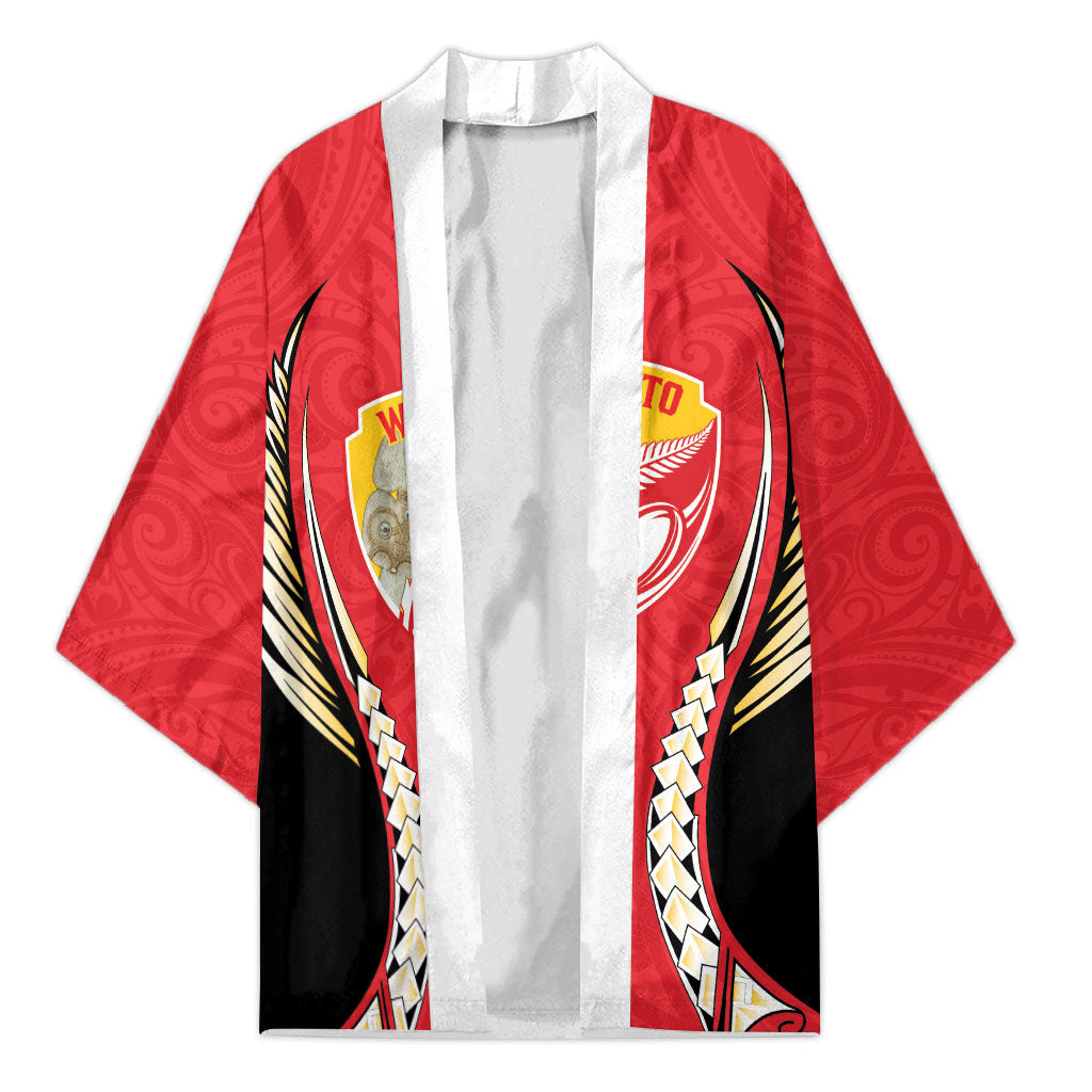 Waikato 2026 Rugby Custom Kimono NZ Maori Silver Fern