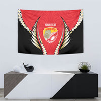 Waikato 2026 Rugby Custom Tapestry NZ Maori Silver Fern
