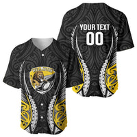 Wellington 2026 Rugby Custom Baseball Jersey NZ Maori Silver Fern