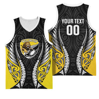 Wellington 2026 Rugby Custom Basketball Jersey NZ Maori Silver Fern