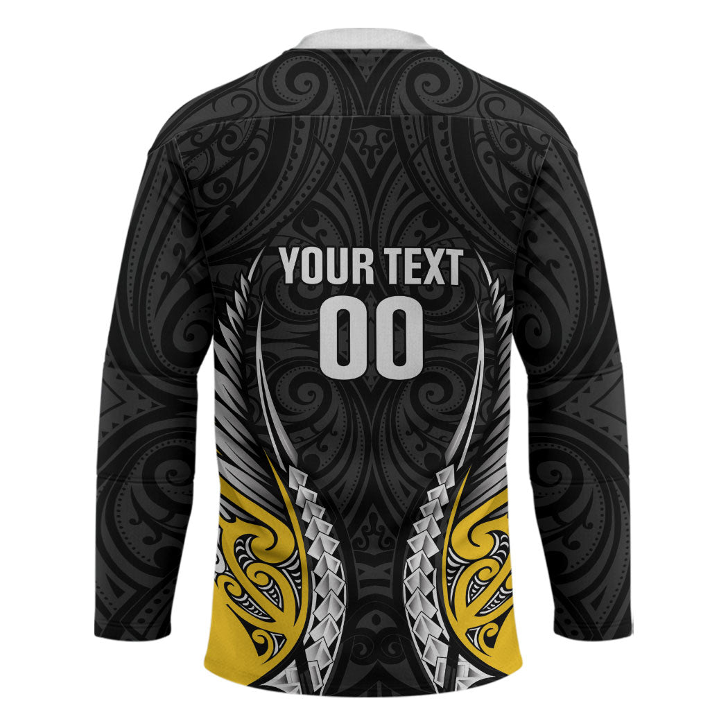 Wellington 2026 Rugby Custom Hockey Jersey NZ Maori Silver Fern