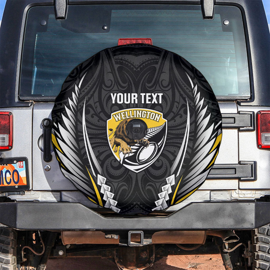 Wellington 2026 Rugby Custom Spare Tire Cover NZ Maori Silver Fern
