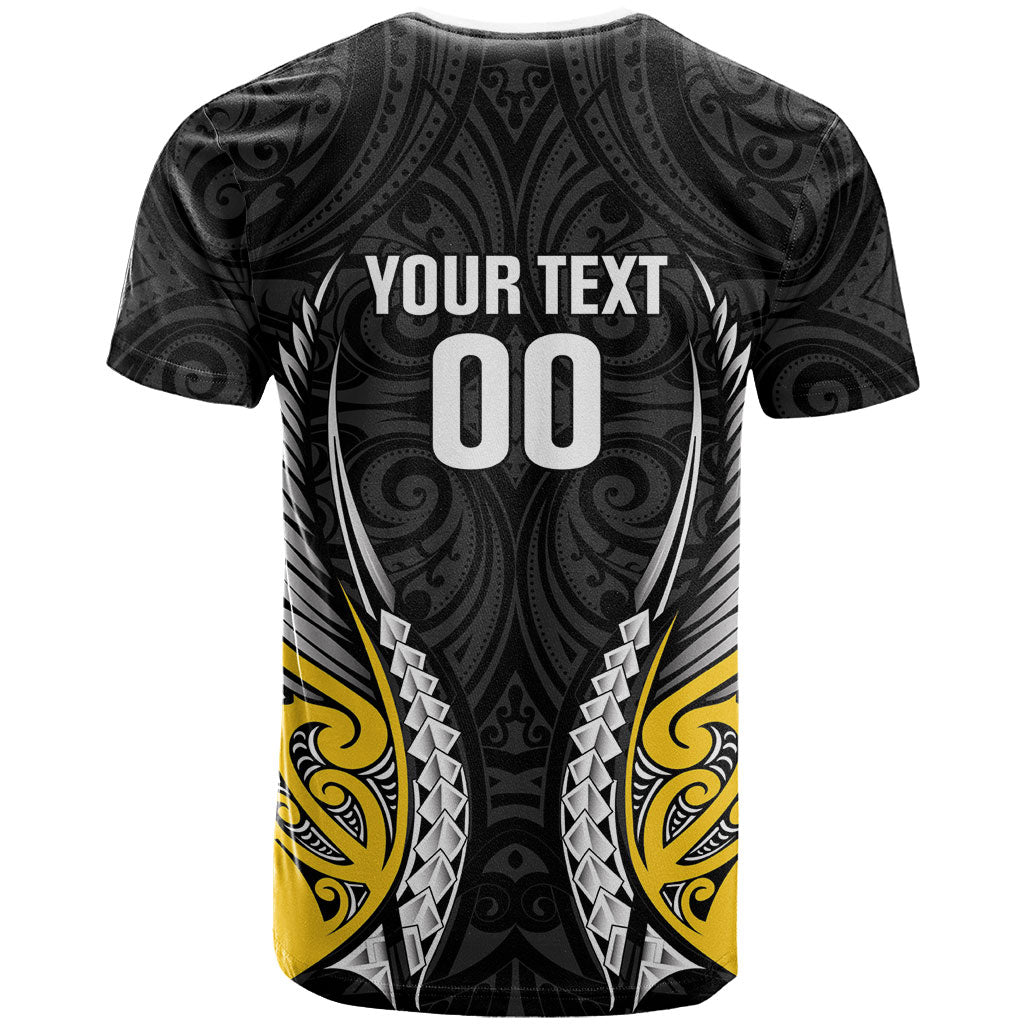 Wellington 2026 Rugby Custom T Shirt NZ Maori Silver Fern