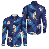 Teal Purple Banana Leaf Hawaii Family Matching Summer Maxi Dress and Hawaiian Shirt Lau Maia Plumeria Tropical Summer Vibes