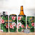 Pineapple Skull Aloha Hawaii 4 in 1 Can Cooler Tumbler Summer Vibes Tropical Seamless Pattern - Polynesian Pride