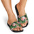 Pineapple Skull Aloha Hawaii Slide Sandals Summer Vibes Tropical Seamless Pattern - Polynesian Pride