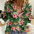 Pineapple Skull Aloha Hawaii Women Casual Shirt Summer Vibes Tropical Seamless Pattern - Polynesian Pride