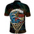 Aloha Hawaii Surfing Skull Polo Shirt Shaka Skeleton Ride The Waves - Polynesian Pride