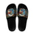 Aloha Hawaii Surfing Skull Slide Sandals Shaka Skeleton Ride The Waves - Polynesian Pride