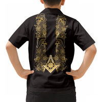 Personalised Filipino Freemasonry Hawaiian Shirt Masonic Barong Tagalog Inspired Ivory White LT14 - Polynesian Pride