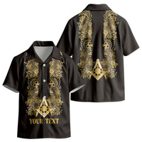 Personalised Filipino Freemasonry Kid Hawaiian Shirt Masonic Barong Tagalog Inspired Ivory White LT14 - Polynesian Pride