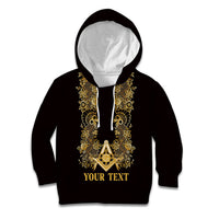 Personalised Filipino Freemasonry Kid Hoodie Masonic Barong Tagalog Inspired Ivory White LT14 Hoodie Ivory White - Polynesian Pride