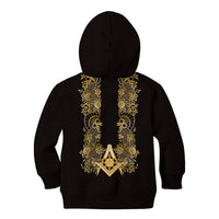 Personalised Filipino Freemasonry Kid Hoodie Masonic Barong Tagalog Inspired Ivory White LT14 - Polynesian Pride