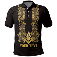 Personalised Filipino Freemasonry Polo Shirt Masonic Barong Tagalog Inspired Ivory White LT14 Ivory White - Polynesian Pride