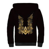 Personalised Filipino Freemasonry Sherpa Hoodie Masonic Barong Tagalog Inspired Ivory White LT14 - Polynesian Pride