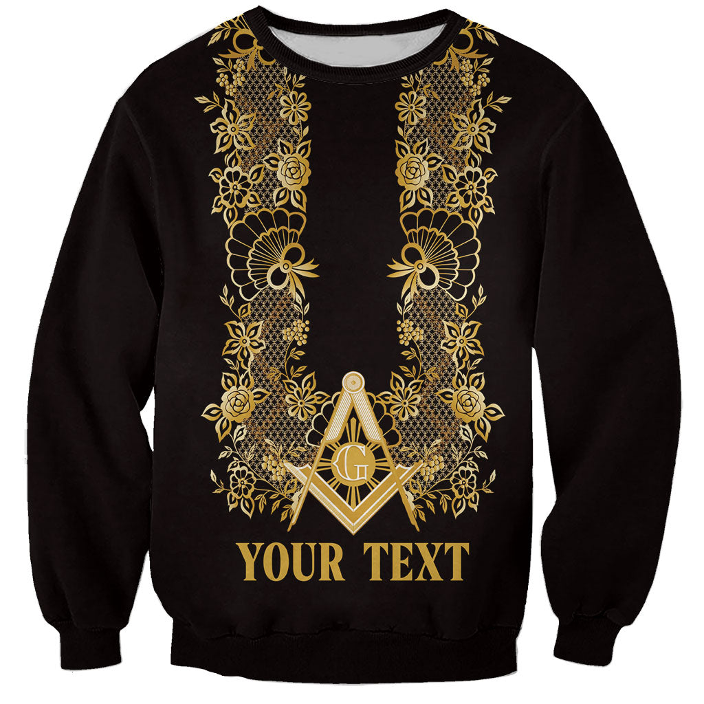 Personalised Filipino Freemasonry Sweatshirt Masonic Barong Tagalog Inspired Ivory White LT14 Unisex Ivory White - Polynesian Pride