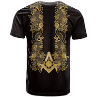 Personalised Filipino Freemasonry T Shirt Masonic Barong Tagalog Inspired Ivory White LT14 - Polynesian Pride