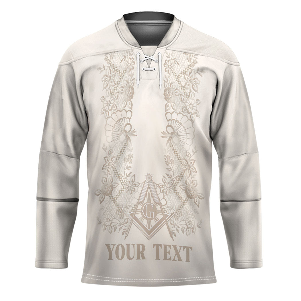 Personalised Filipino Freemasonry Hockey Jersey Masonic Barong Tagalog Inspired Black LT14 Unisex Black - Polynesian Pride