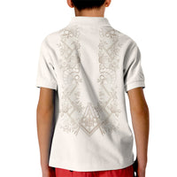 Personalised Filipino Freemasonry Kid Polo Shirt Masonic Barong Tagalog Inspired Black LT14 - Polynesian Pride
