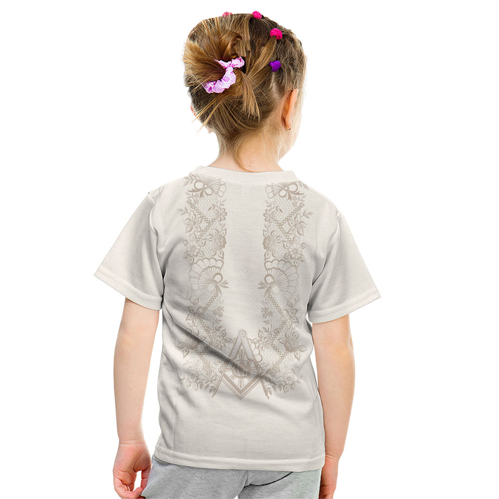 Personalised Filipino Freemasonry Kid T Shirt Masonic Barong Tagalog Inspired Black LT14 - Polynesian Pride