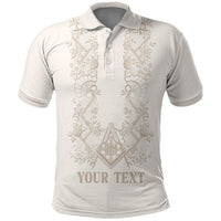 Personalised Filipino Freemasonry Polo Shirt Masonic Barong Tagalog Inspired Black LT14 Black - Polynesian Pride