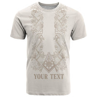 Personalised Filipino Freemasonry T Shirt Masonic Barong Tagalog Inspired Black LT14 Black - Polynesian Pride