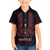 Personalised Philippines Barong Tagalog Freemasonry Hawaiian Shirt Filipino Masonic Polynesian Pattern LT14 - Polynesian Pride