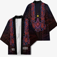 Personalised Philippines Barong Tagalog Freemasonry Kimono Filipino Masonic Polynesian Pattern LT14 - Polynesian Pride