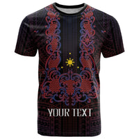 Personalised Philippines Barong Tagalog Freemasonry T Shirt Filipino Masonic Polynesian Pattern LT14 Black - Polynesian Pride