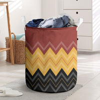 Kaokao Maori Tukutuku Inspired New Zealand Laundry Basket LT14 Multicolor - Polynesian Pride